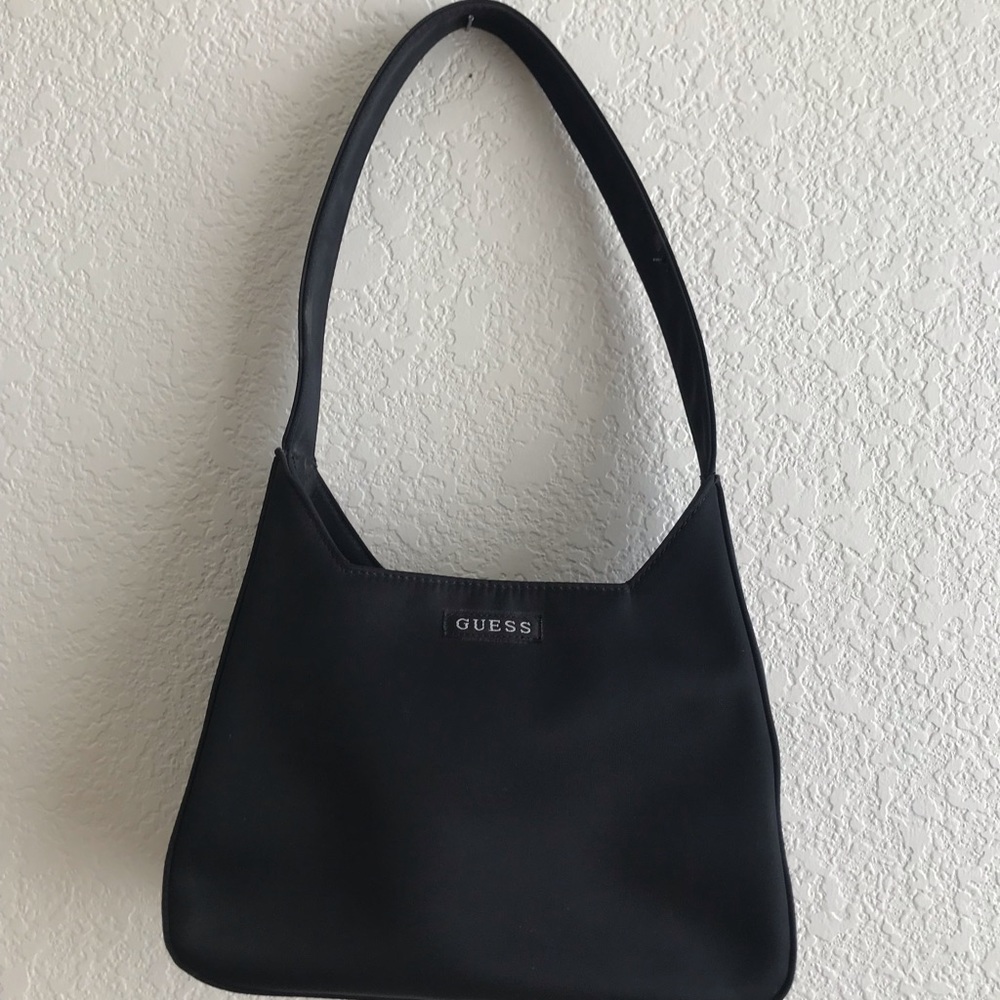 Guess small black purse